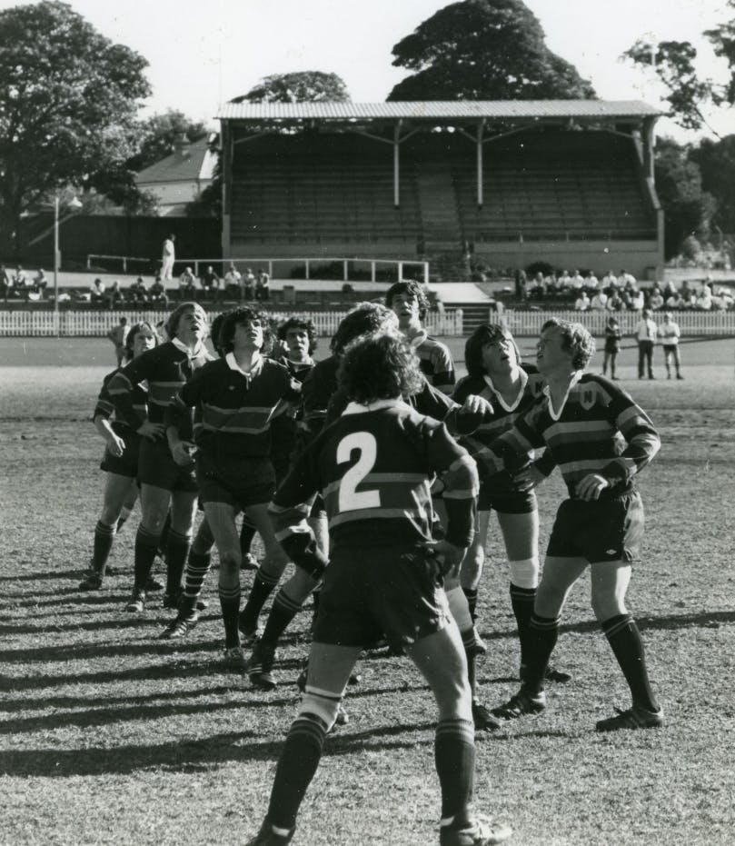 Rugby Union match, 1970s