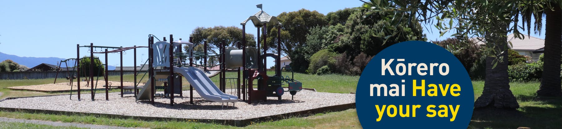 Regent drive playground equipment that is due for an upgrade