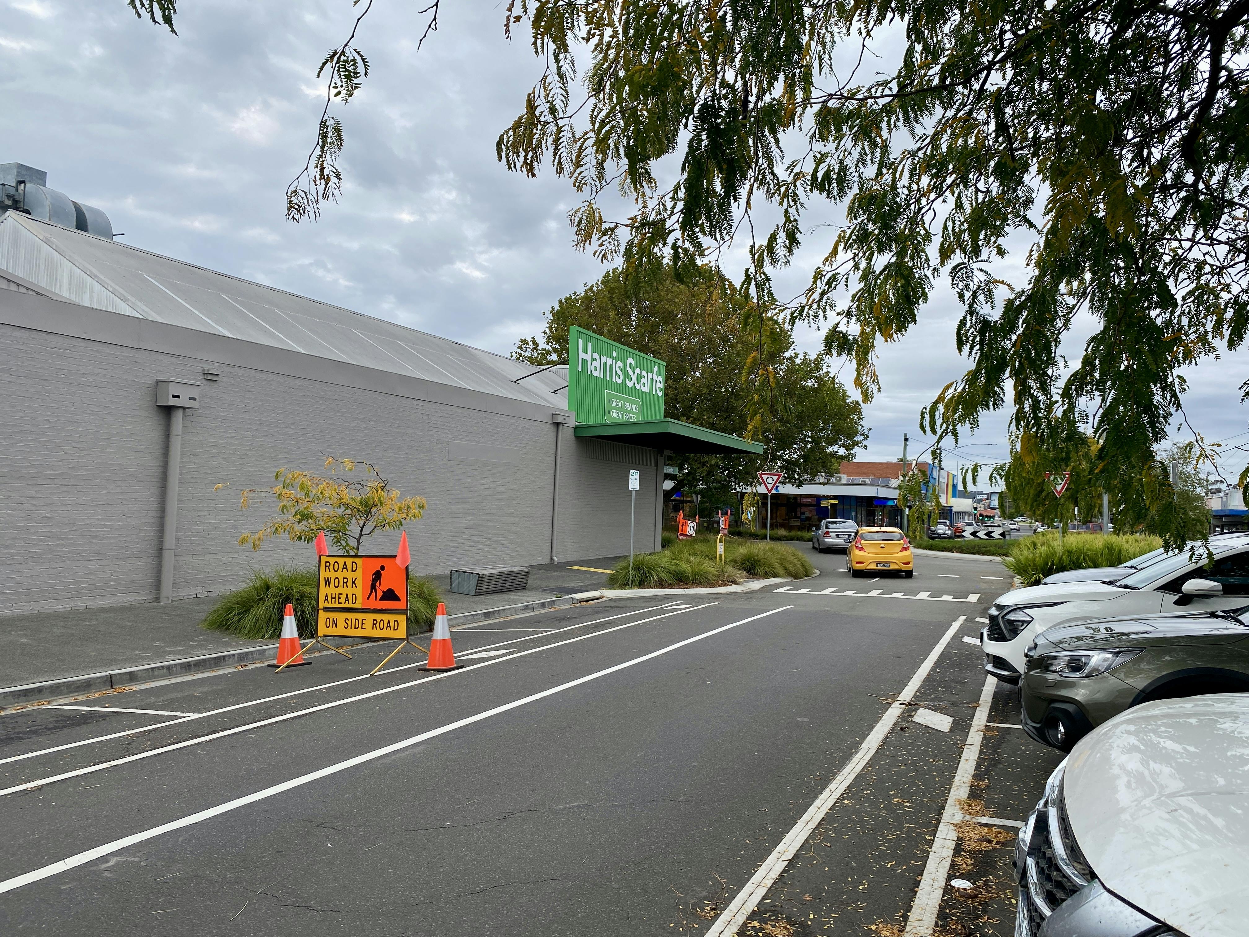 Nicholson Street works - 17 April 2024