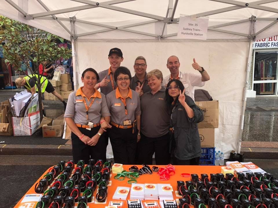 Customer Service station teams from Hurstville and Sutherland Areas engaged with the local community during the Lunar New Year Festival at Hurstville to answer queries and provide information about our services