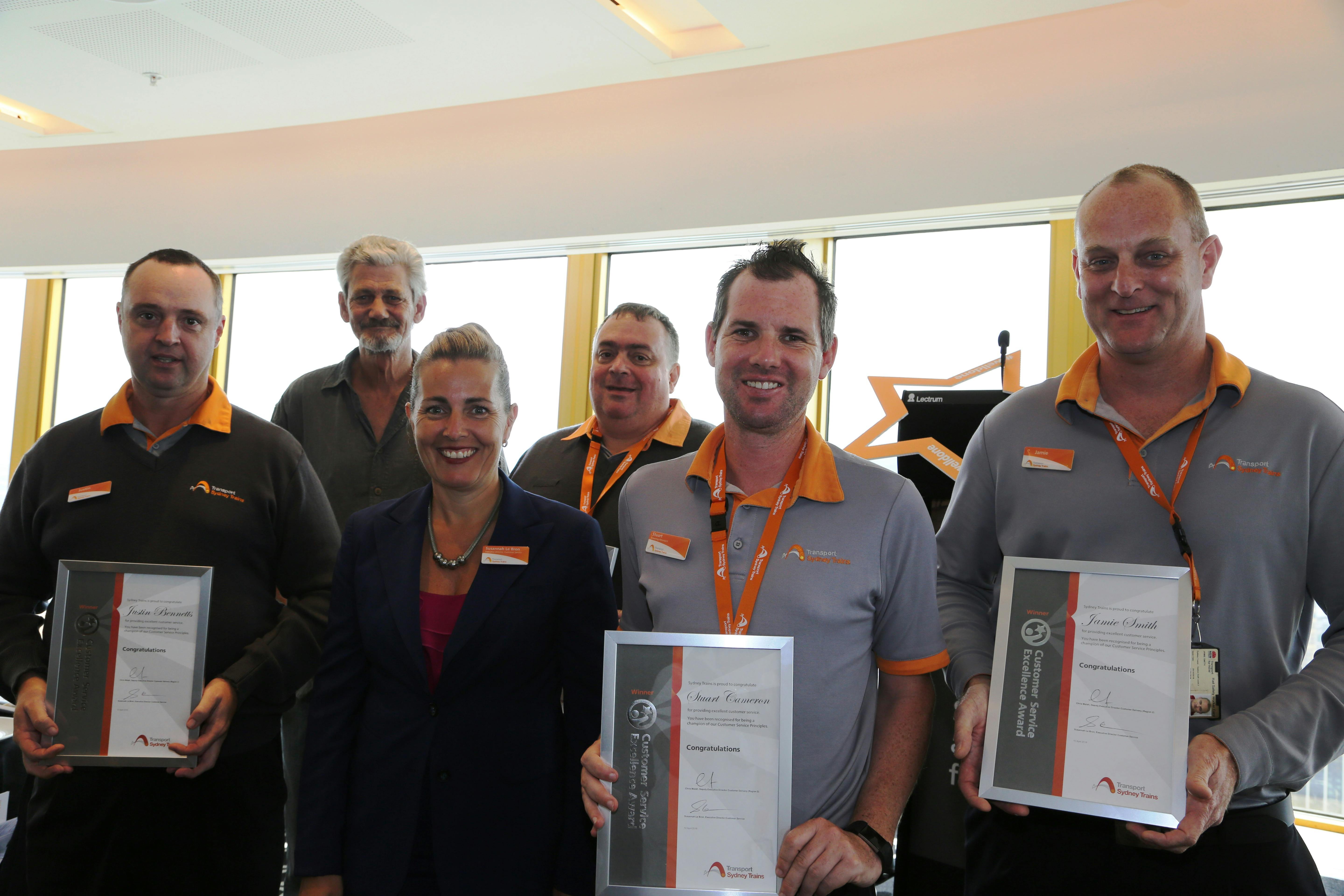 Sydney Trains Customer Service Excellence Awards