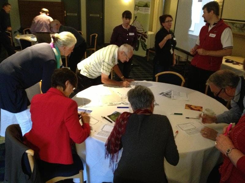 Moss Vale Workshop group work - December 2012