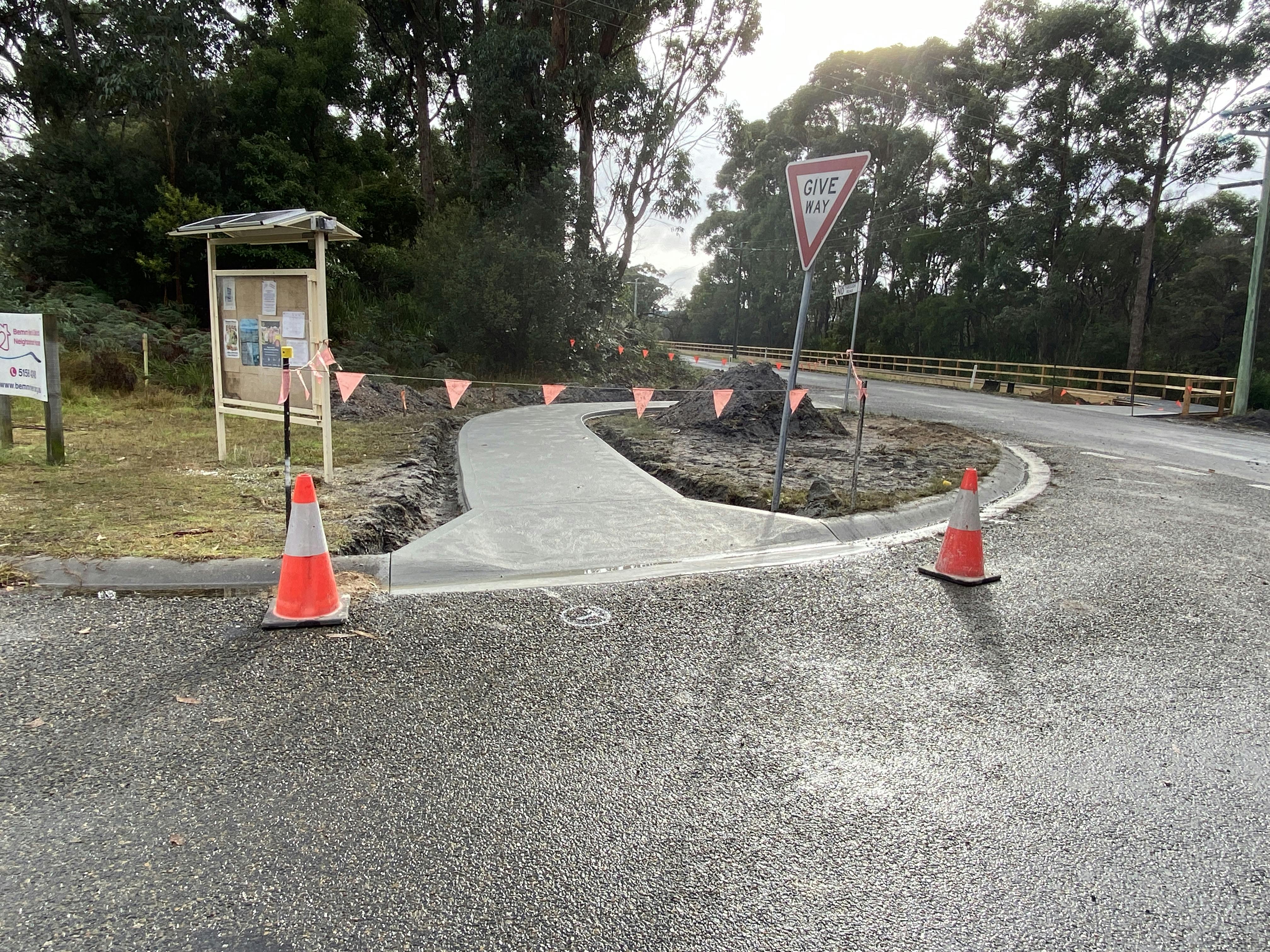 Bemm River Footpath Development - 31 July 2024