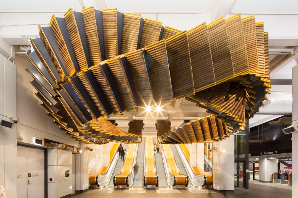 Wynyard Station artwork 1