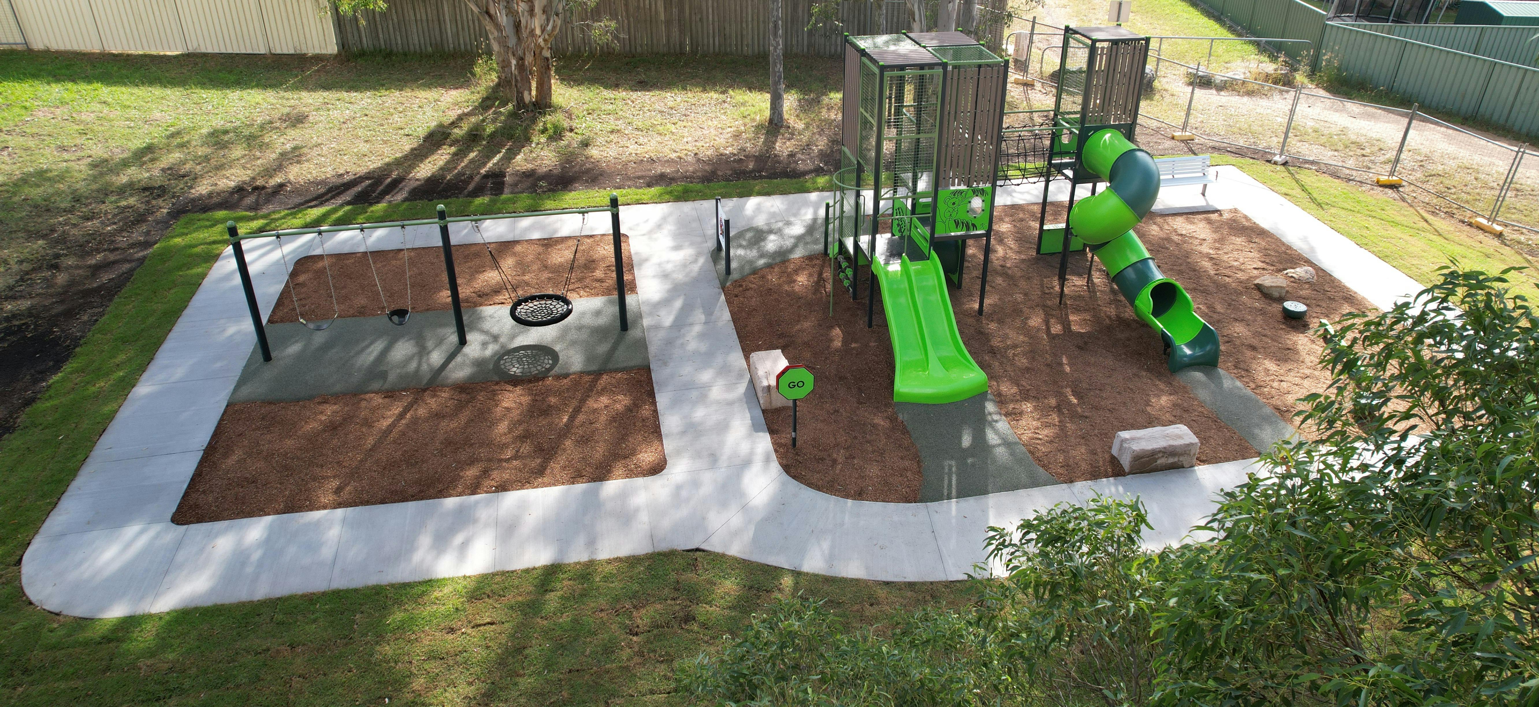 After: Playground at Andrew Crescent, Worrigee