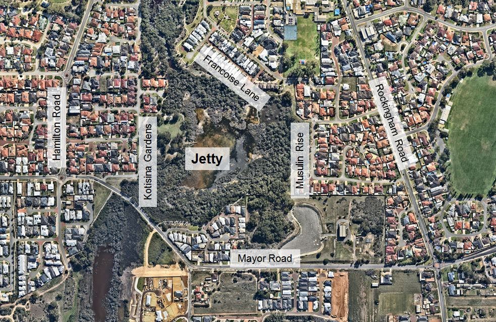 Location of the Boodjar Mooliny Reserve Jetty.JPG