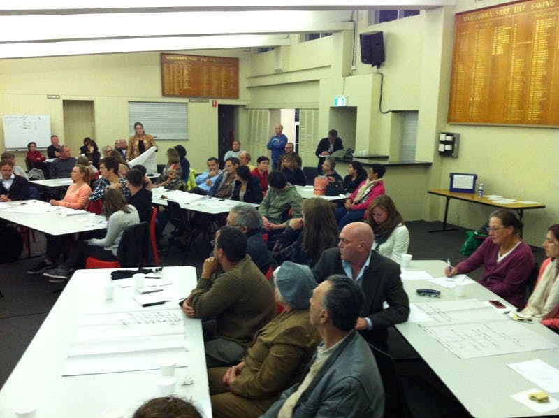 Community meeting 22 October 2012