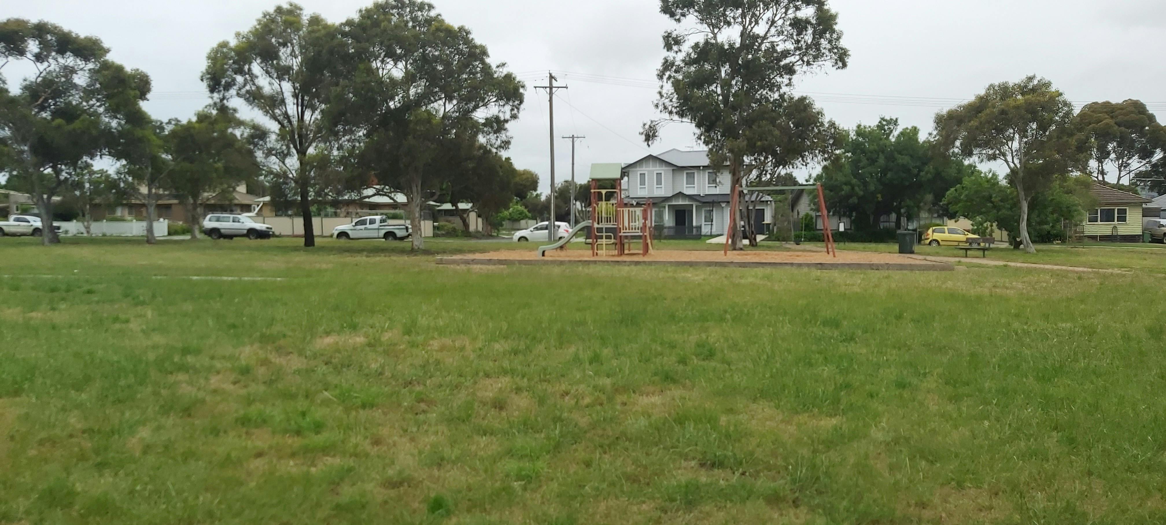 Existing play equipment