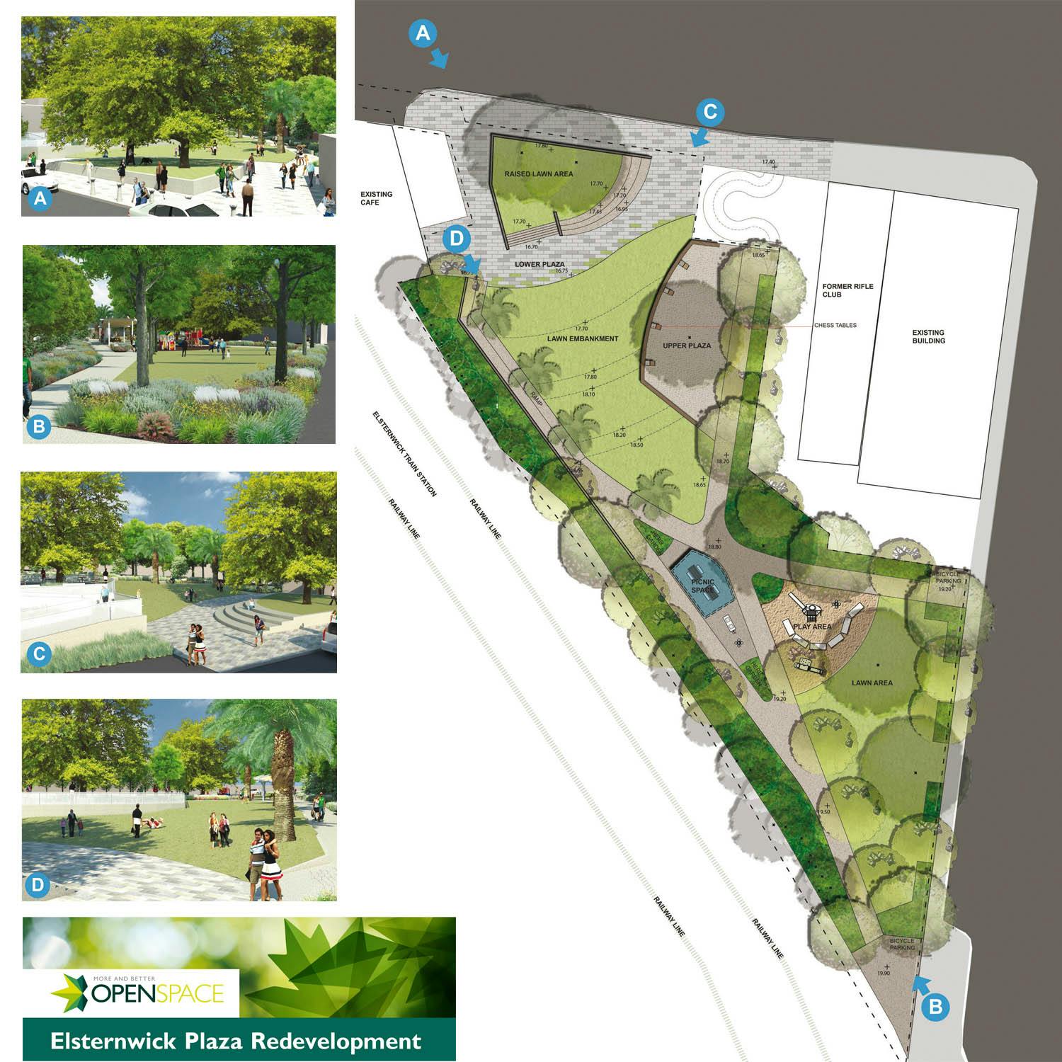 Elsternwick Plaza Concept Plan