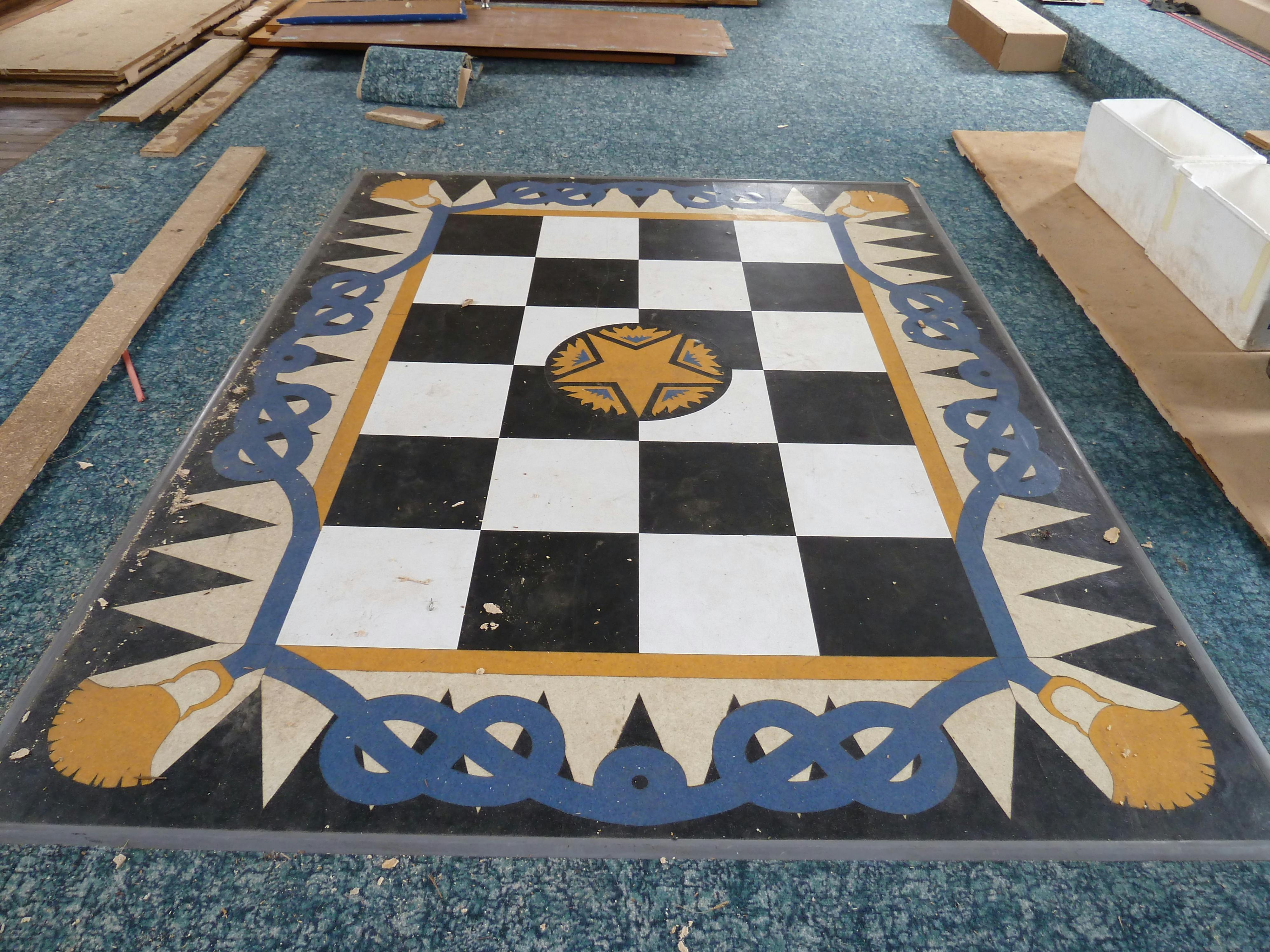 Ulmarra Former Masonic Lodge floor detail
