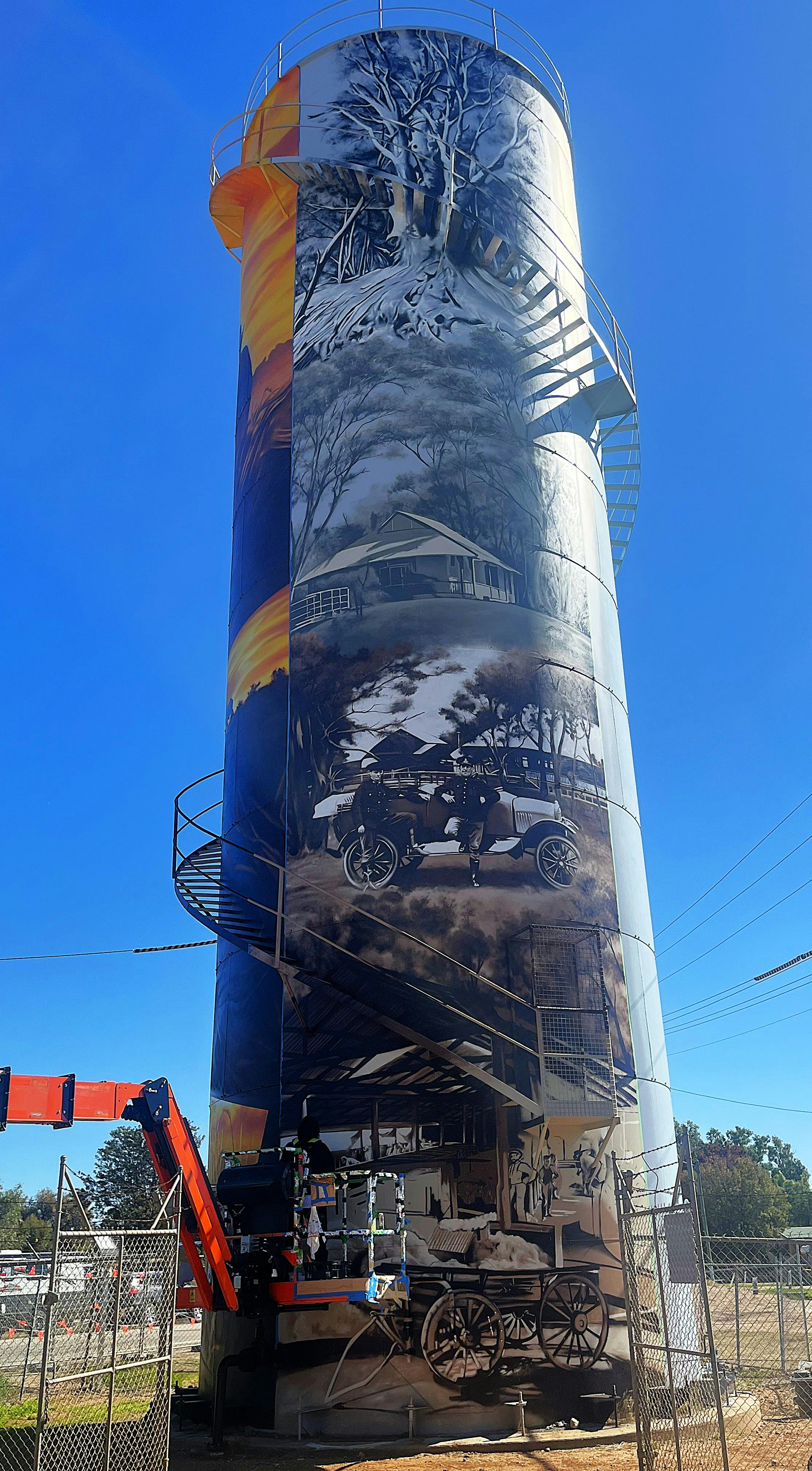 Moulamein mural 2