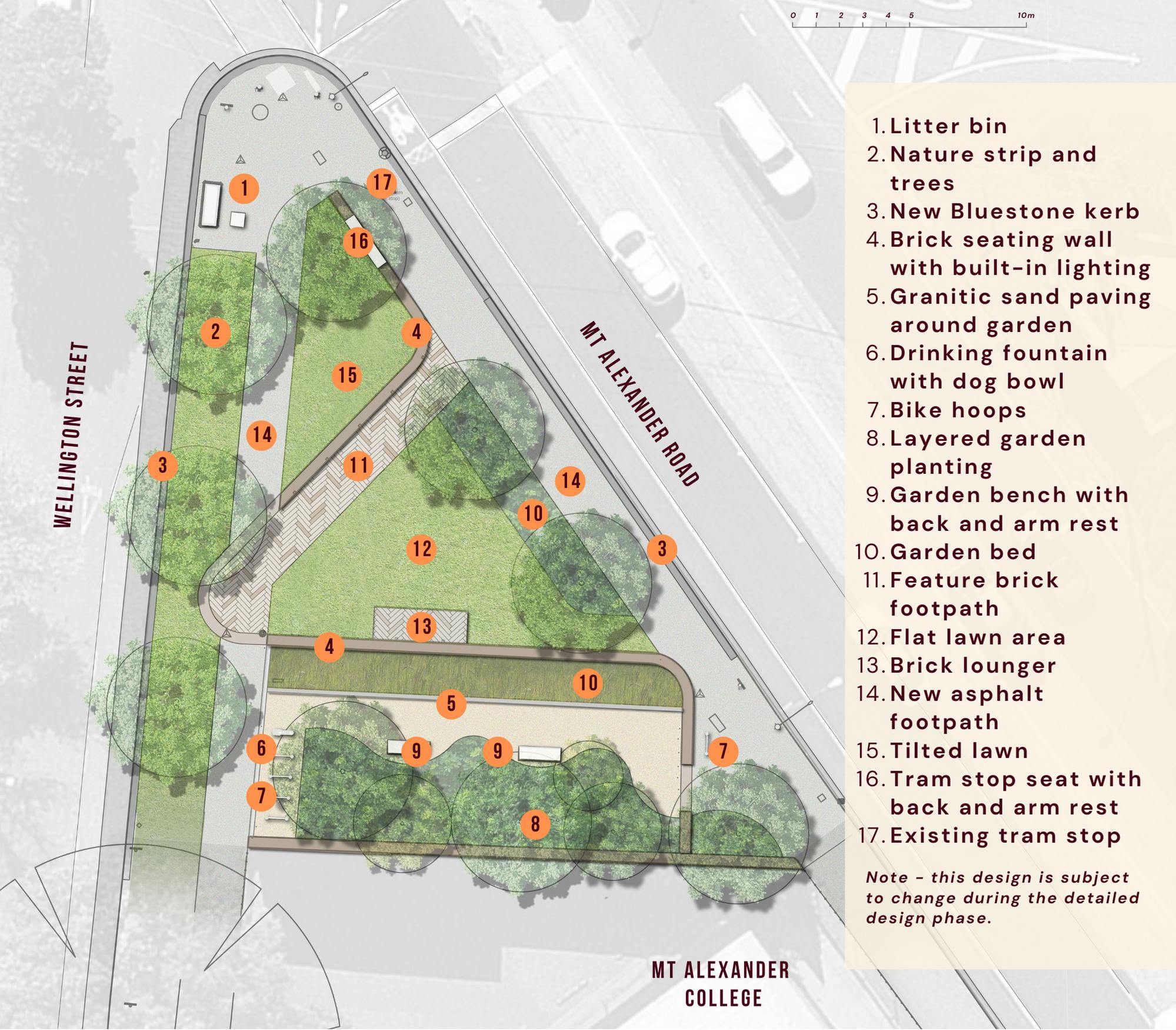 Flemington Pocket Park updated Concept Design
